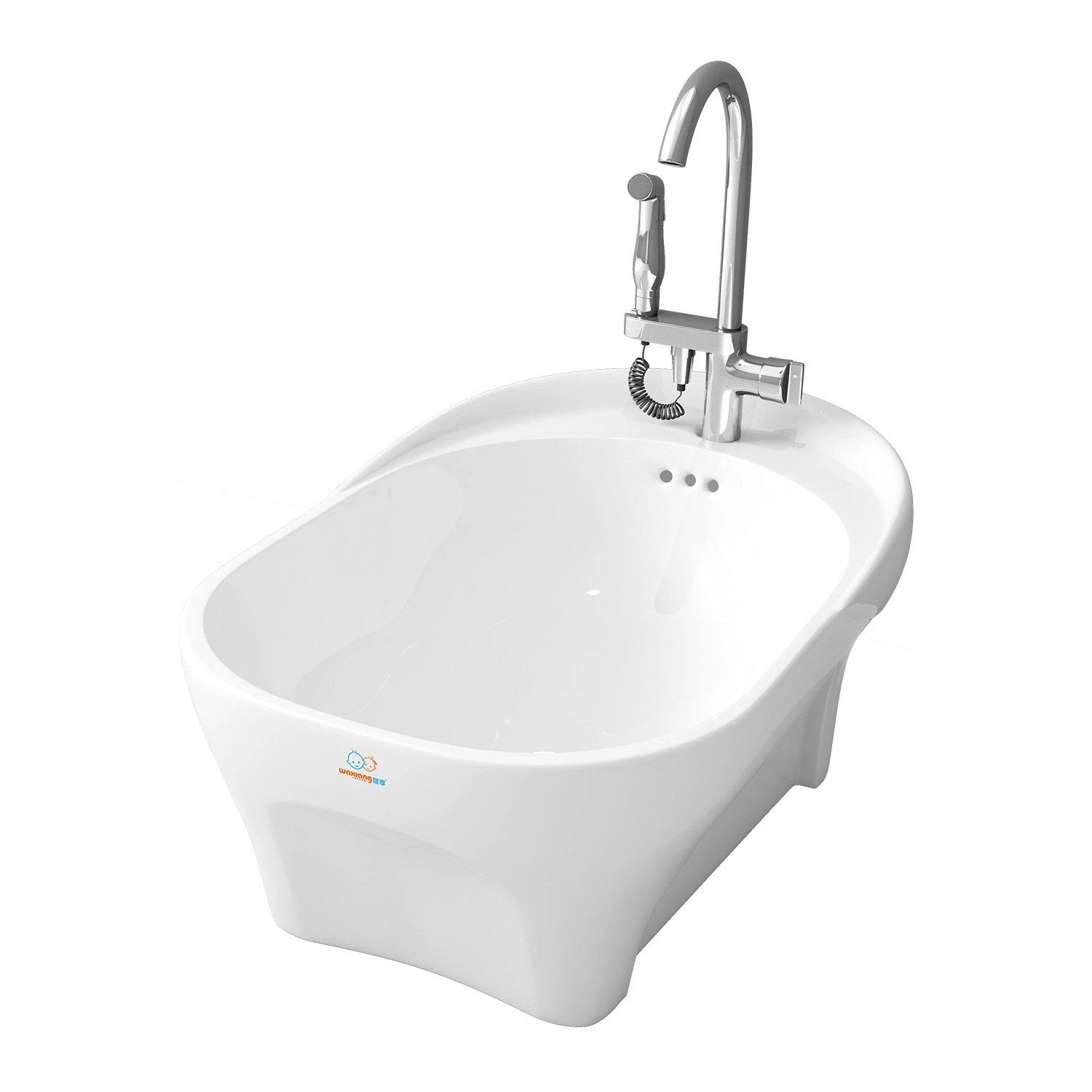 professional children mini size ceramic bath tub manufacturer -- waxiang ceramics