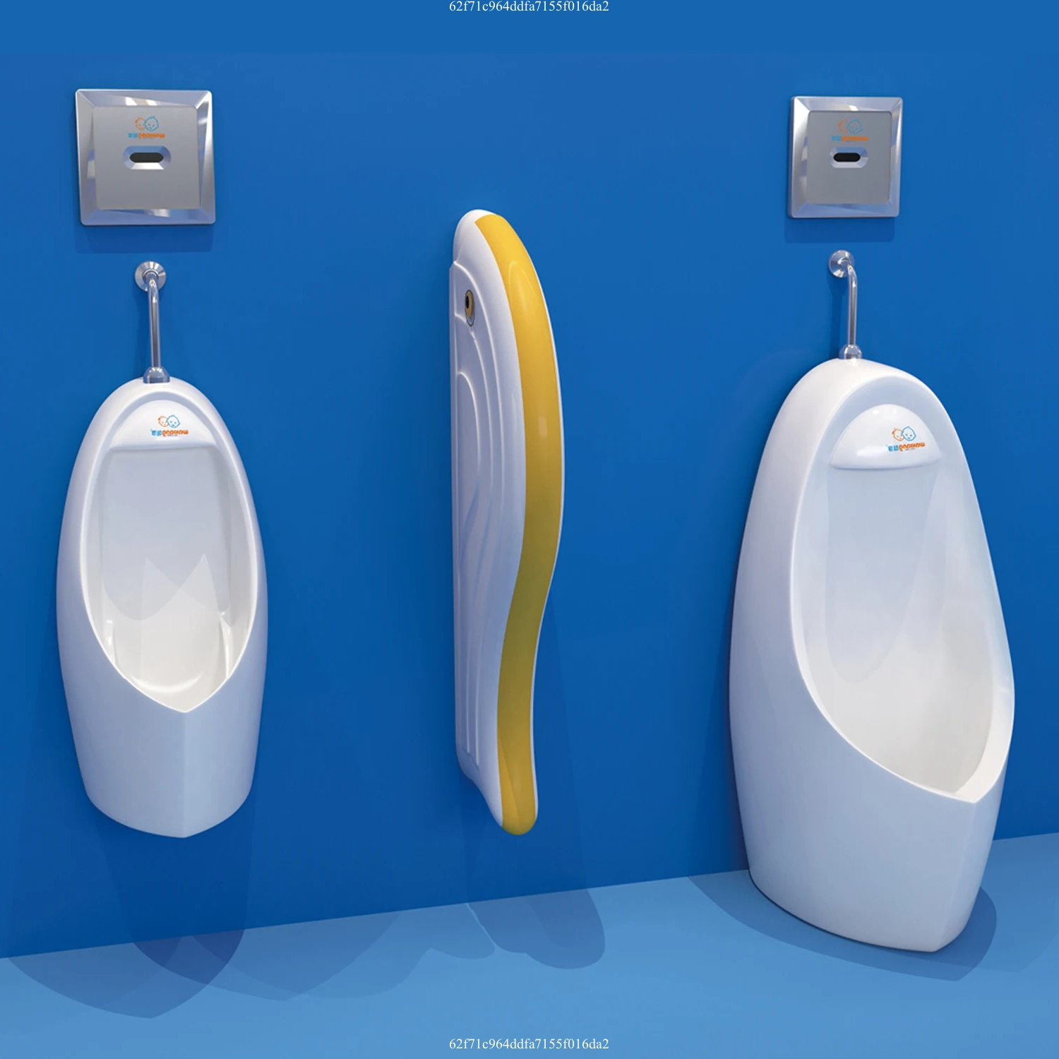 儿童挂墙式小便器WE-9024, 迷你大小少儿落地式小便斗WE-9023